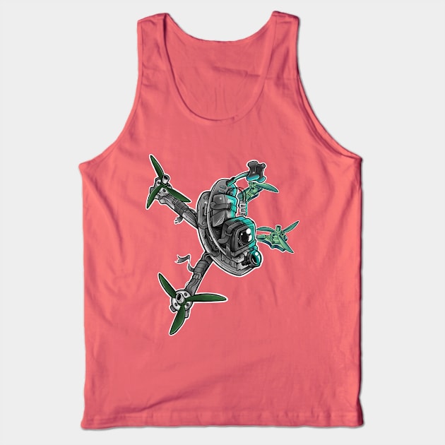 first fpv kwad simple colour Tank Top by Mrwigglesfpv